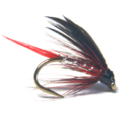 softhackles.blog – winged wet flies - Bloody Butcher