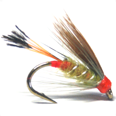 softhackles.blog – winged wet flies - Golden Olive